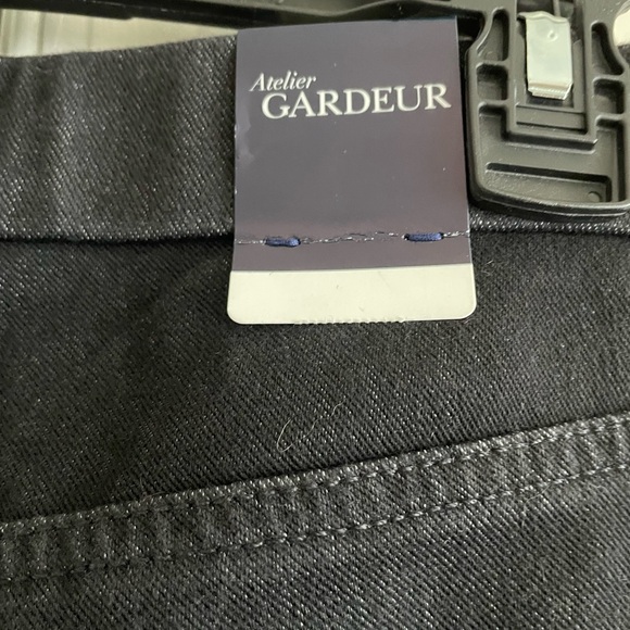Atelier Gardeur Black Skinny Jeans size 10 NWT - Picture 4 of 5